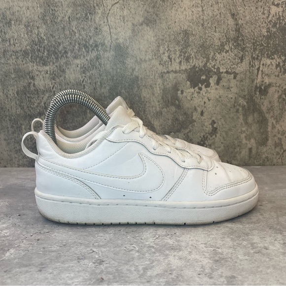 Nike Court Vision Low Leather Shoes Womens sz 5.5 (4Y) - Picture 1 of 6